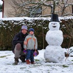 This Year’s First Snowman / První letošní sněhulák